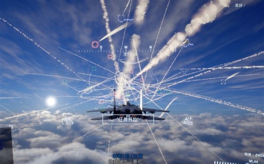 电影都不敢拍的空战场面