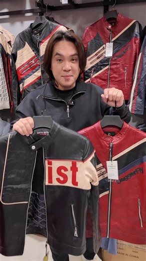 3.8K views · 949 reactions | 50 SAR faux leather jackets at NUZAR Department Store, Villagio Mall, Building 2, Batha, Riyadh  #leatherjacket #nuzar #batha #riyadh #saudiarabia | DONNEL PONCE | Facebook