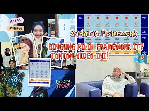 Bingung Pilih Framework IT ? Zachman Framework - Arsitektur Enterprise - Dospem Aco Lele, S.Kom.,M.M