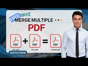 How to Merge PDF Files Into One (Combine) For FREE - Full Guide 2026
