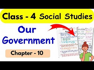 Our Government Class 4 | Social Studies | Class 4 Social Science | Class 4 Government | CBSE Class 4