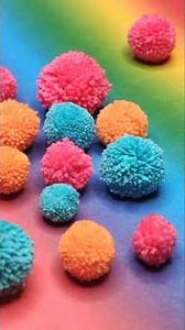 DIY How To Make a Perfect Mini Pom Poms with your Hands only | Easy Step by Step Yarn Pom Pom Craft