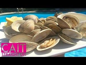 How To Cook Clams On The Grill | Cait Straight Up