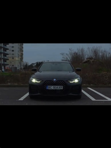 Black BMW M440I in Bacău, România, lowkey such a nice owner ever, he moved his car for us in a better place to film it 💯 #fy #carspotting #bmwm440i #bmw