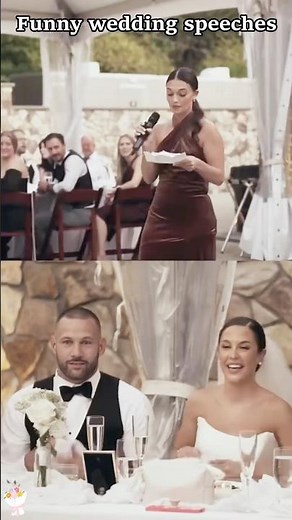Funny wedding speeches #foryou #fyp #funny #wedding #weddingspeech