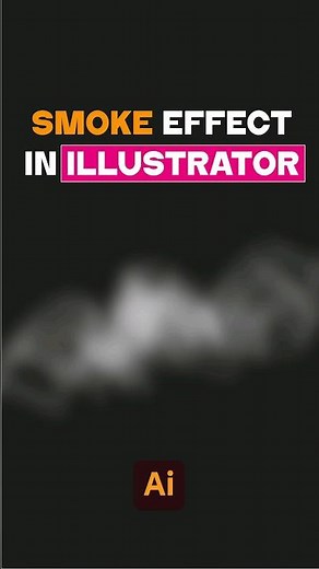 smoke effect in illustrator