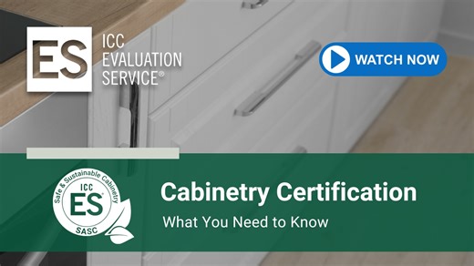 Prove your cabinets are built to higher standards. The ICC-ES Safe and Sustainable Cabinetry (SASC) program certifies quality, safety, and sustainability—helping manufacturers earn customer trust and market recognition at the Green, Silver, or Gold level. Discover how SASC sets your products apart: https://icc-es.org/sasc/ #sustainability #greenbuilding #sustainableconstruction #cabinetry | ICC Evaluation Service