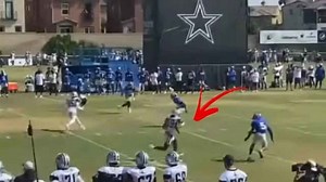 law nation sports: ceedee lamb, beating loose coverage football training