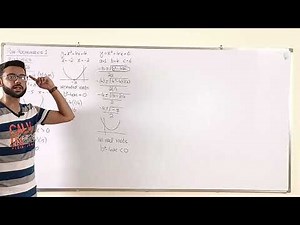 Discriminant of curve & x-axis, Quadratics Lecture 06 Pure Mathematics 1 As Level