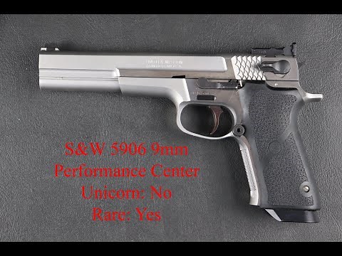 Smith Wesson 5906 Performance Center 9mm Target Champion Three different versions reviewed