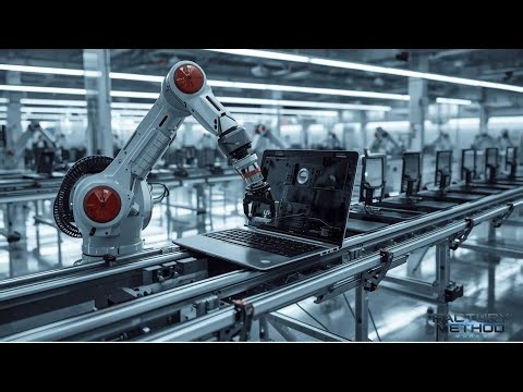 Inside the Laptop Factory How Modern Laptops Are Built from Shell to OS | Factory Method Works