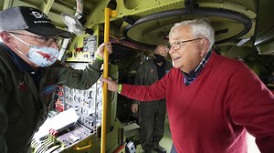 101-year-old WWII B–29 pilot honored with Superfortress flight