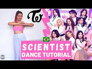 [TUTORIAL] como dançar SCIENTIST do TWICE 트와이스 | Passo a passo PT BRASIL | Chorus - Mirrored | KPOPK