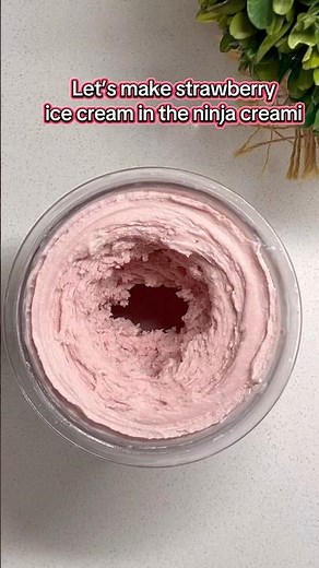 Homemade Strawberry Ice Cream | Ninja Creami Recipe 🍓🍦‪@NinjaKitchenUS‬
