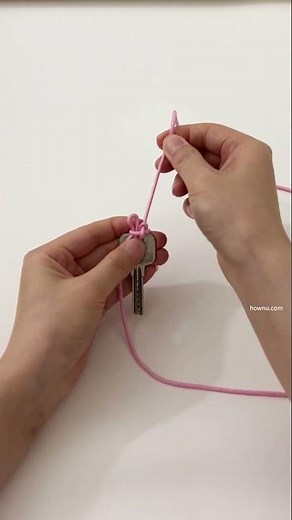 Easy DIY Keychain Knot Tutorial, How to Tie a Beautiful and Practical Knot for Your Key #diy