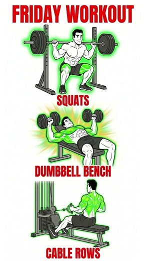 Here's a Free 3 Day Full Body Split Routine!