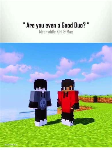 Are you even a good duo..? #minecraft #viral