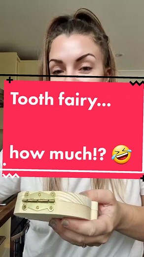 TOOTH FAIRY 🦷🧚‍♀️#toothfairy #wobbly #howmuch
