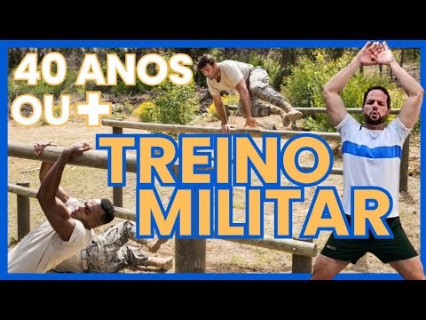 40 ANOS+? Pare de treinar como um fisiculturista e comece o treino militar