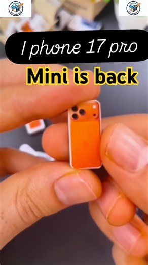 I Apple’s Smallest Surprise! iPhone 17 Mini Unboxing 😱 #shorts #iphone17promax #iphone