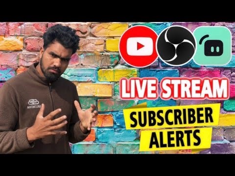 Subscriber Alert YouTube Live Stream Tutorial | Subscriber Alert Obs Studio Full Setup#apkislive1