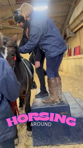 So much fun and excitement with the horses this week. We had time with them, learning about them and their tack. Then we enjoyed a relaxing lesson! We loved it! | Step Together