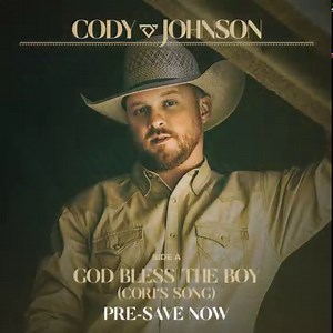 #COJONation! I've got two more songs coming your way from my upcoming double album. Pre-save "God Bless The Boy (Cori's Song)" & "Stronger" available this Friday. https://wmna.sh/presave-godblesstheboy | Cody Johnson