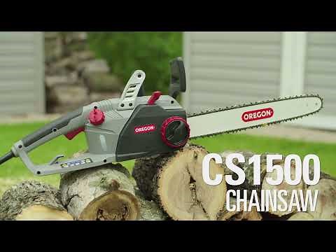 Oregon CS1500 Chainsaw with 16-inch, 40cm Guide Bar