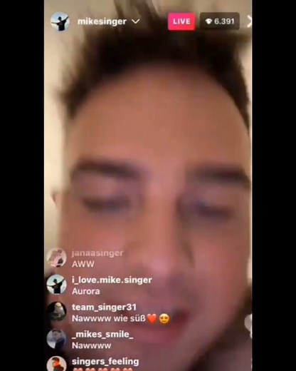 Mike Singer & Aurora Instagram Live Stream 02.02.2021 Nr.1