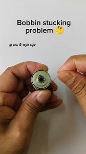 104K views · 1.4K reactions | Bobbin stucking problem fixed ✅ #sewingcommunity #sewing #tailor #diysewing #sewingtips #sewinghacks #sewingmachine #sewingclass | Sew & Style Tips | Facebook