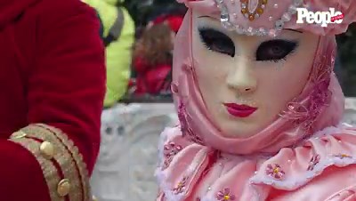 ¡Mira cómo se celebra el mágico y tradicional carnaval de Venecia, Italia! 🇮🇹 cc: Nohelia Castro | People en Español