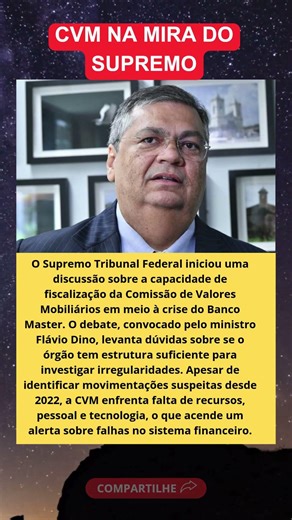 STF discute crise do Banco Master e levanta alerta sobre fiscalização no Brasil
