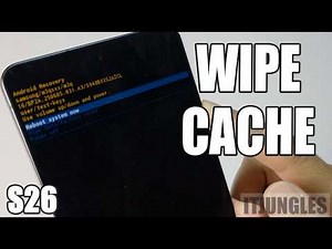 How to Clear Cache With Missing Wipe Cache Partition on Samsung Recovery Menu
