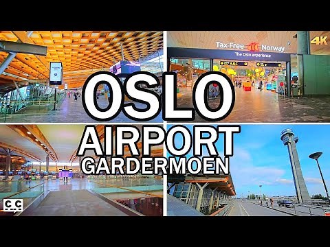 OSLO AIRPORT - GARDERMOEN NORWAY 2025 4K