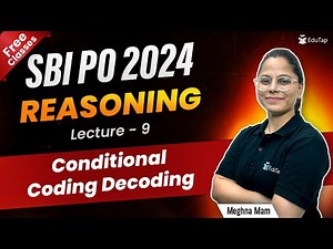 SBI PO 2024 Reasoning Free Online Classes | SBI PO Coding Decoding Questions Pre & Mains | EduTap