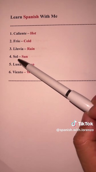 Learn Spanish With Lorenzo su TikTok