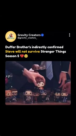 Gravity Creators on Instagram: "Noooooo🥺💔 #strangerthings #steve"