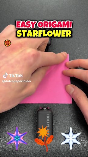 Easy Origami Tutorial: Paper Stars and Flowers