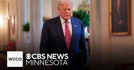 Trump’s approval rating drops in latest CBS News poll