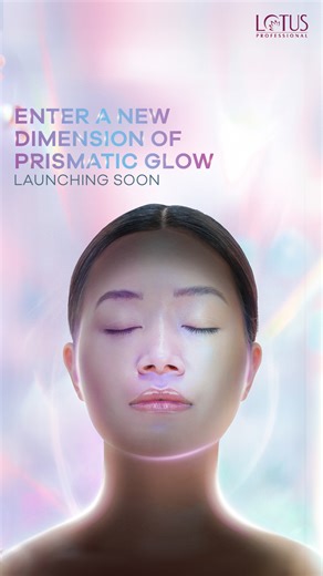Glass Skin Glow represents a state of optimal skin hydration and barrier integrity. When the skin’s moisture matrix is balanced and texture is refined, light reflects evenly, creating a prismatic, glass-like glow. Have you experienced the prismatic glow yet? #LotusProfessional #launchingsoon #skincare #facial #comingsoon #prismaticglow | Lotus Professional