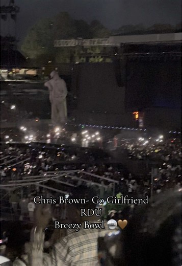 Part V- Go Girlfriend❤️ * I could’ve sworn I told Taylor not to do too much but it’s okay l guess🤣* @chrisbrownofficial #breezybowl #chrisbrown #recap #rdu #iloveyou #fyp