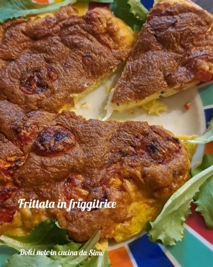 Air fryer frittata #recipes #easycooking #homemadefood #easytorecipe