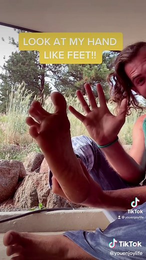 The Barefoot Human on TikTok