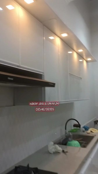 kitchen set aluminium framelist wA 085146208999 #kitchensetminimalis #kitchensetaluminium #kitchensetframelist #kitchensetframelistmakassar #makassar