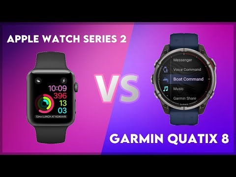 Apple Watch Series 2 vs Garmin Quatix 8 Comparison