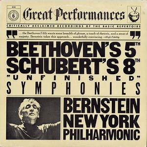 Beethoven / Schubert - Bernstein, New York Philharmonic - Beethoven's 5th / Schubert's 8th "Unfinished" Symphonies