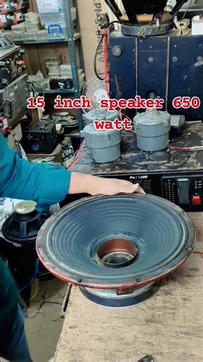 15 inch speaker 650 watt 4 inch voice coil