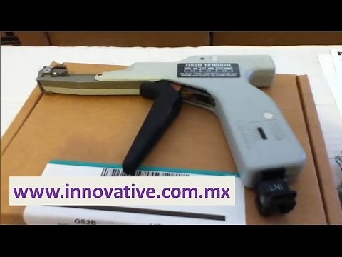 GS2B, Herramienta para Cortar Cinchos Panduit, Cable Tie Tool, Tool Controlled Tension and Cut-off