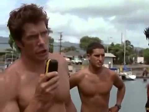 Baywatch Hawaii S11E5 - Sean (Jason Brooks) saves trapped drowning unconscious Jason (Jason Momoa)
