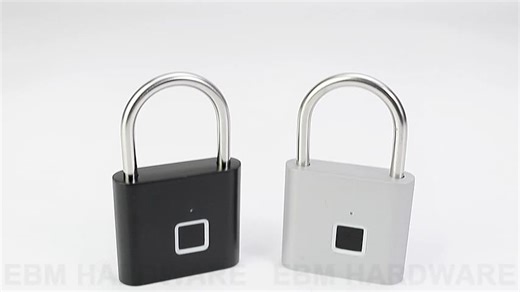 Recognition Smart Fingerprint Padlock, BT Digital Keyless Entry Smart Home Door Lock, Smart Locks